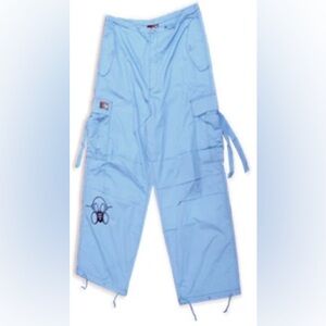 Men's Light Blue Cargo Pants